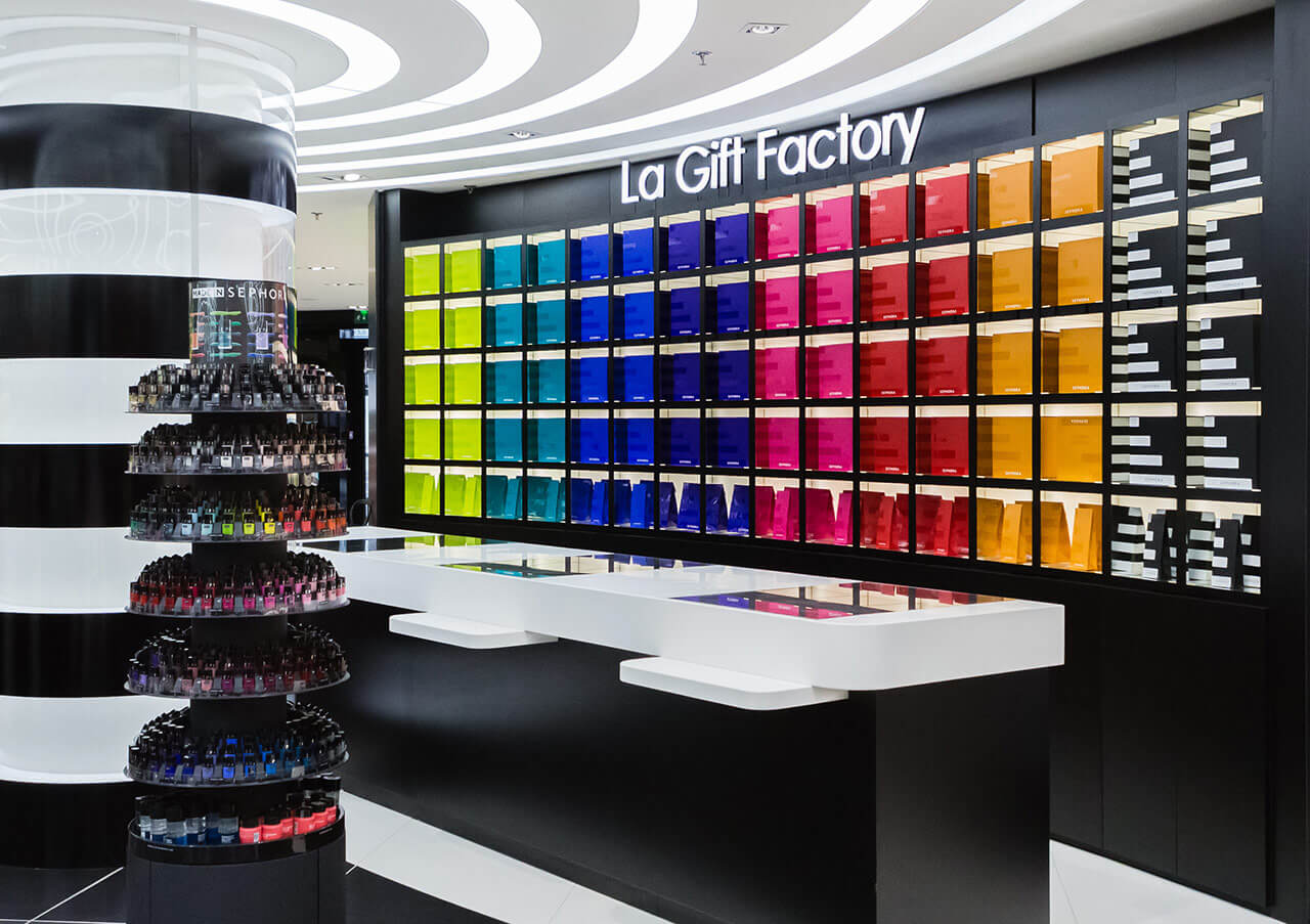 Tendencias en el retail de perfumería y cosmética | La Gift Factory by Sephora