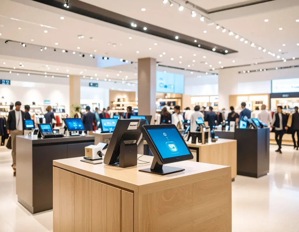 Integrated technology in a physical store for a frictionless retail experience