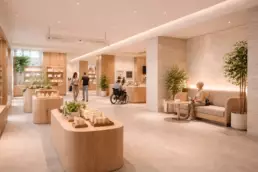 retail accesible y neuroinclusivo en tienda contemporánea de diseño